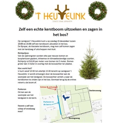 Zelf een kerstboom uitzoeken