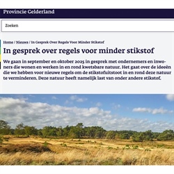 Participatierondes regels voor minder stikstof