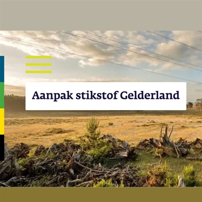 Voorgenomen stikstofbeleid Provincie Gelderland